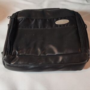 Mainstays Black Faux Leather Bag Minor Wear
